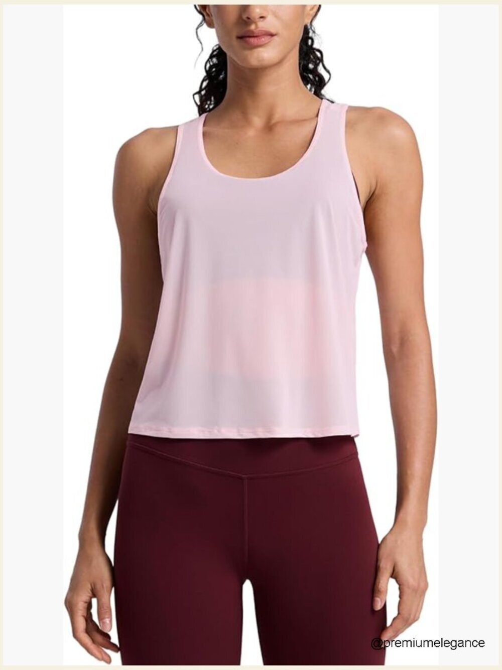 Mesh Workout Tank Top - Sheer Scoop Neck Racerback Cover Up